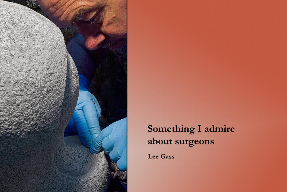 Something I Admire About Surgeons
