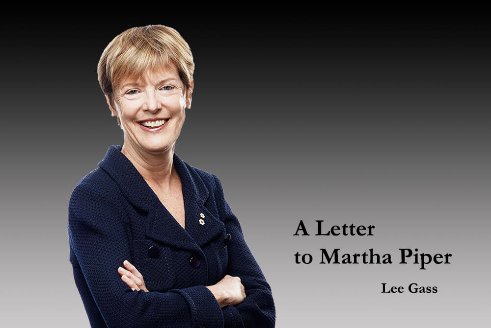 A Letter to Martha Piper